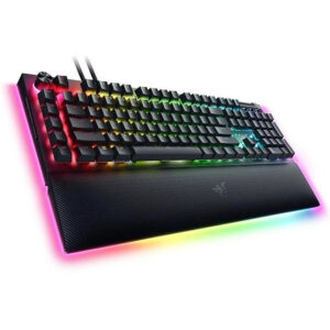 کیبورد گیمینگ ریزر مدل BlackWidow V4 Pro Yellow Switch