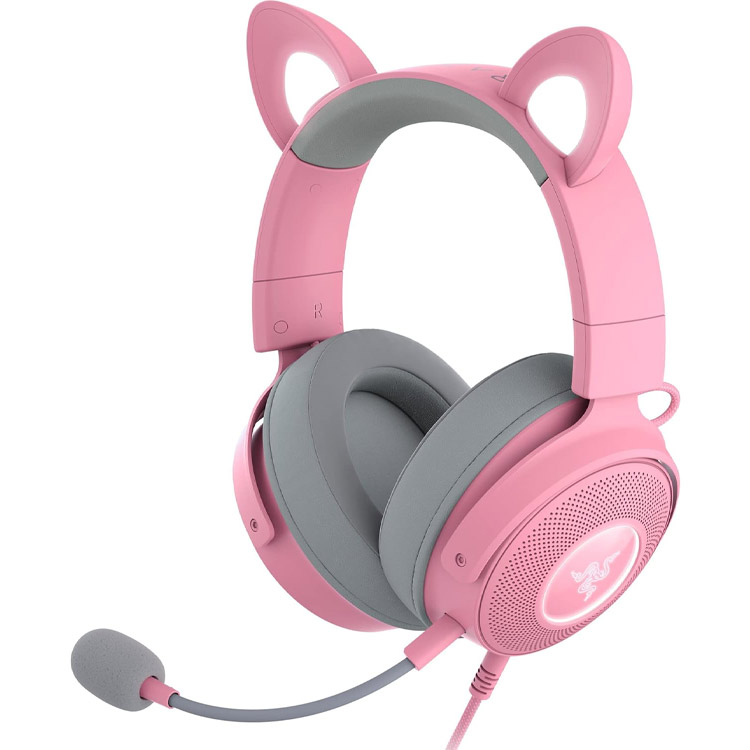هدست گیمینگ ریزر مدل Kraken Kitty v2 Pro