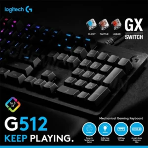 کیبورد گیمینگ لاجیتک مدل G512