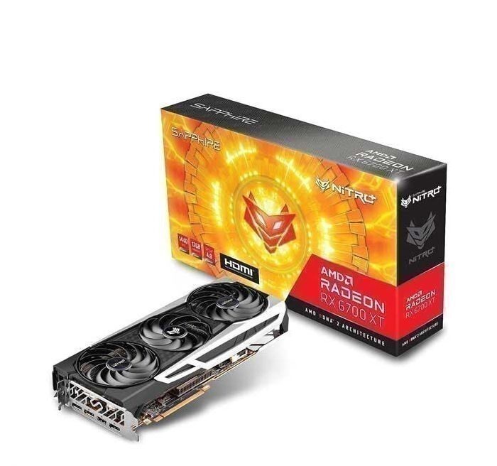 کارت گرافیک سافایر مدل RX 6700 XT NETRO 12GB