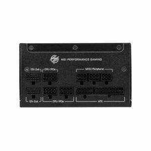 منبع تغذیه کامپیوتر 1250 وات ام اس آی مدل MPG A1250GS GOLD PCIE5