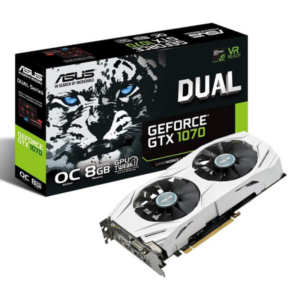 کارت گرافیک ایسوس مدل DUAL-GTX1070-O8G