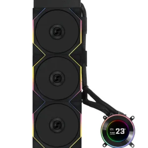 خنک کننده مایع پردازنده لیان لی HydroShift II LCD-C 360TL Black