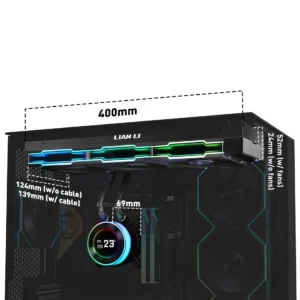 خنک کننده مایع پردازنده لیان لی HydroShift II LCD-C 360TL