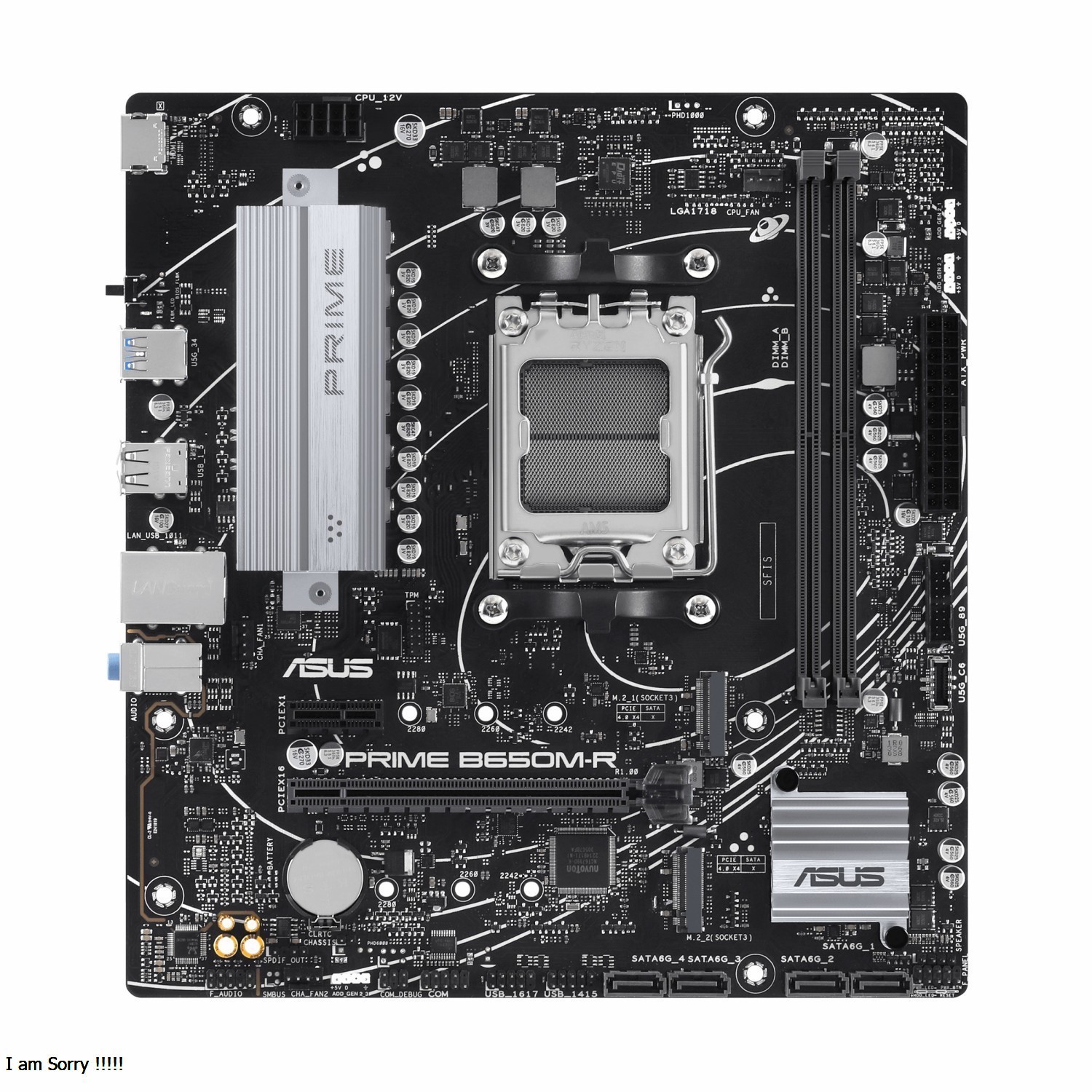 مادربرد ایسوس ASUS PRIME B650M-R
