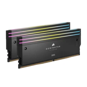رم دسکتاپ کورسیر مدل Dominator Titanium DDR5 دوکاناله 32 گیگابایت 6000 مگاهرتز CL30